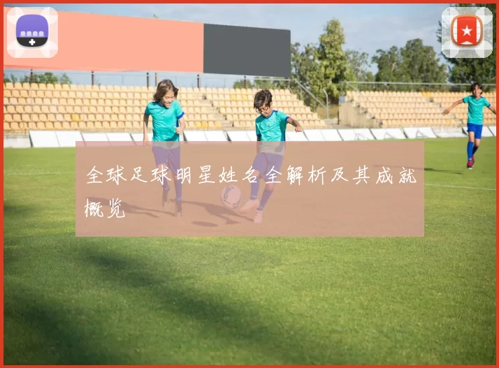 全球足球明星姓名全解析及其成就概览
